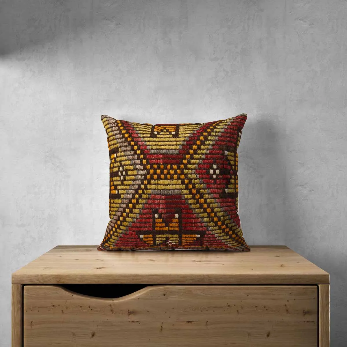 

Turkish Kilim Pillow Vintage Kilim Pillow Handmade Kilim Pillow Boho Throw Pillow Kilim Cushion Cover Home Decor