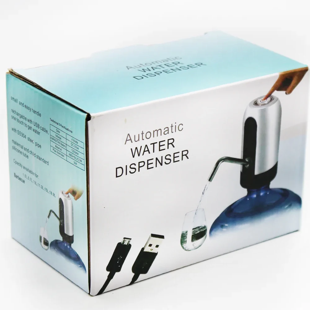 Автоматическая помпа электрический диспенсер для бутылки питьевой воды насадка