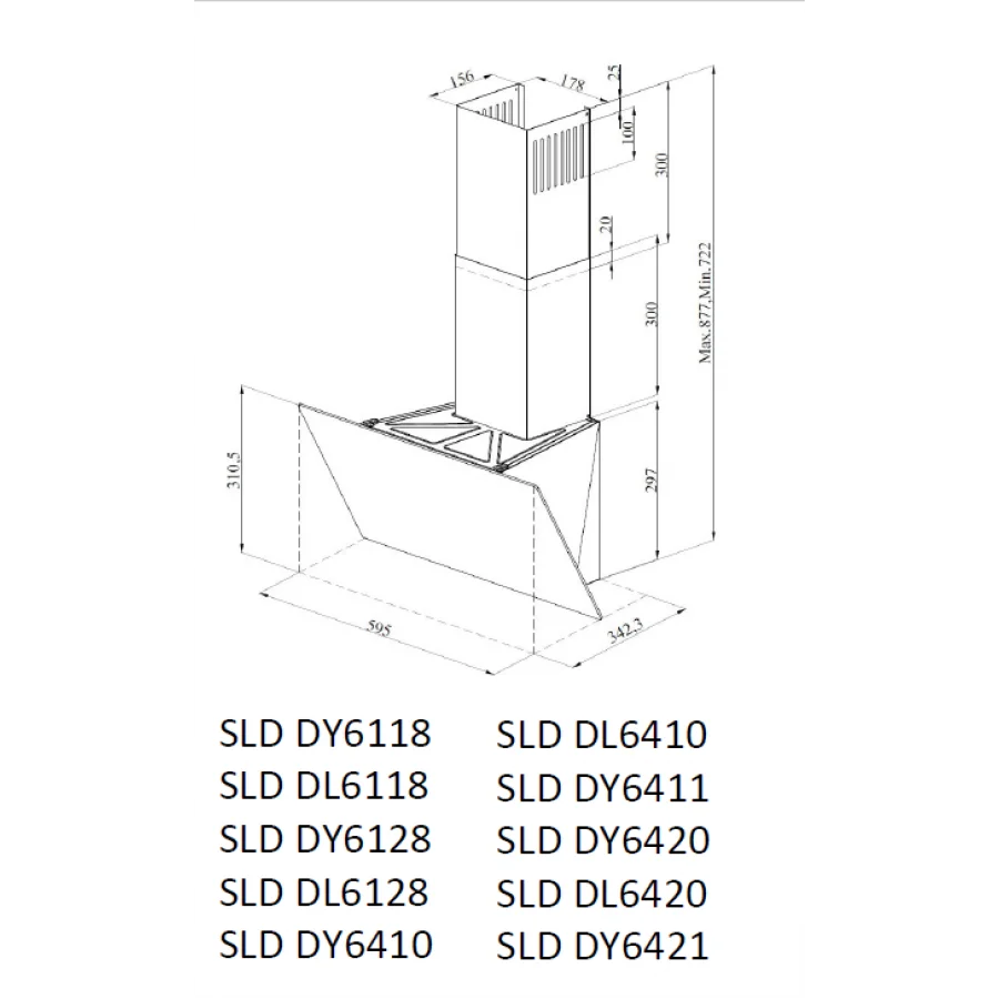 Рисунок 6 - Вытяжка Schaub Lorenz SLD DY6411