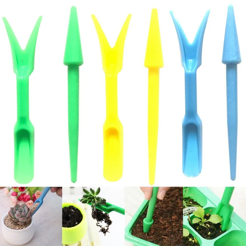 

2Pcs Sowing Succulents Transplant Seedlings Planted Tools Seedling Riser Garden Planter Sets