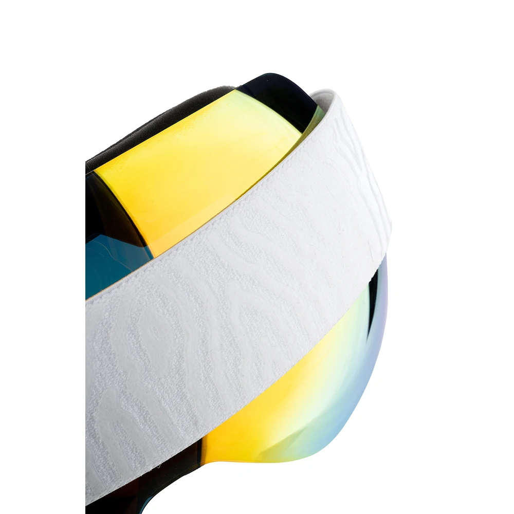 Маска PRIME Snowboards AVIATOR для сноуборда и горных лыж белая|Лыжные очки| |