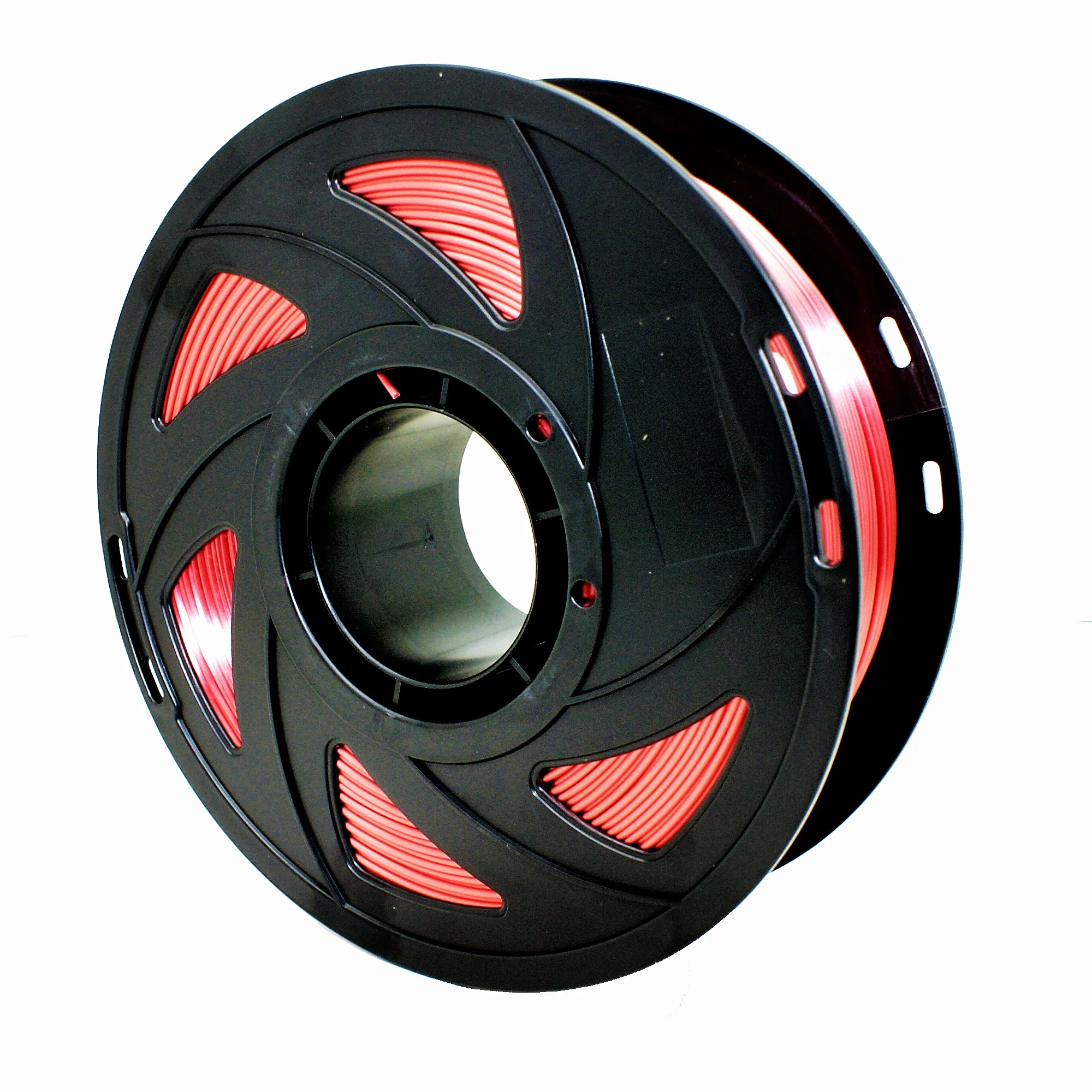 Пластик для 3D принтера PLA Silk 1 75 мм кг (Kuongshun) красный |