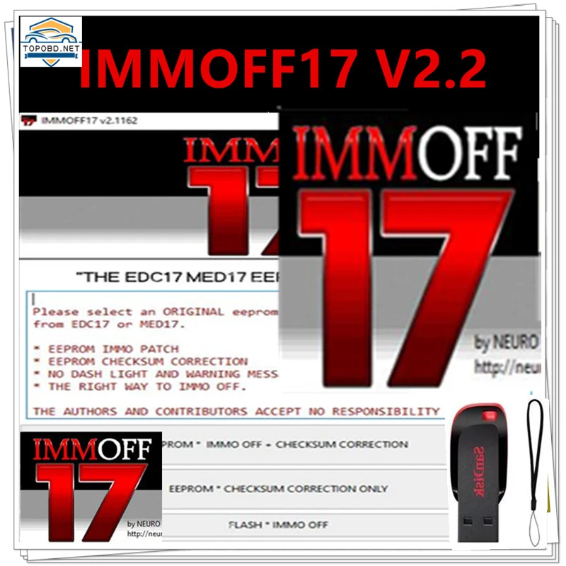 Программное обеспечение iMMOFF17 Immo Off программа для нейротюнинга Immoff17