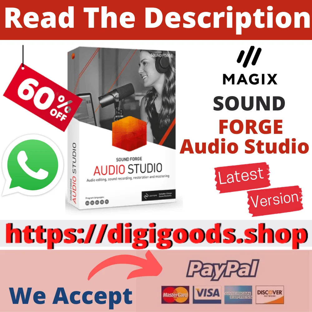 

{{MAGIX SOUND FORGE Audio Studio 16 | Latest version | 2022✔️‌READ ‌D‌E‌S‌C‌R‌I‌P‌T‌I‌O‌N‌‌}}