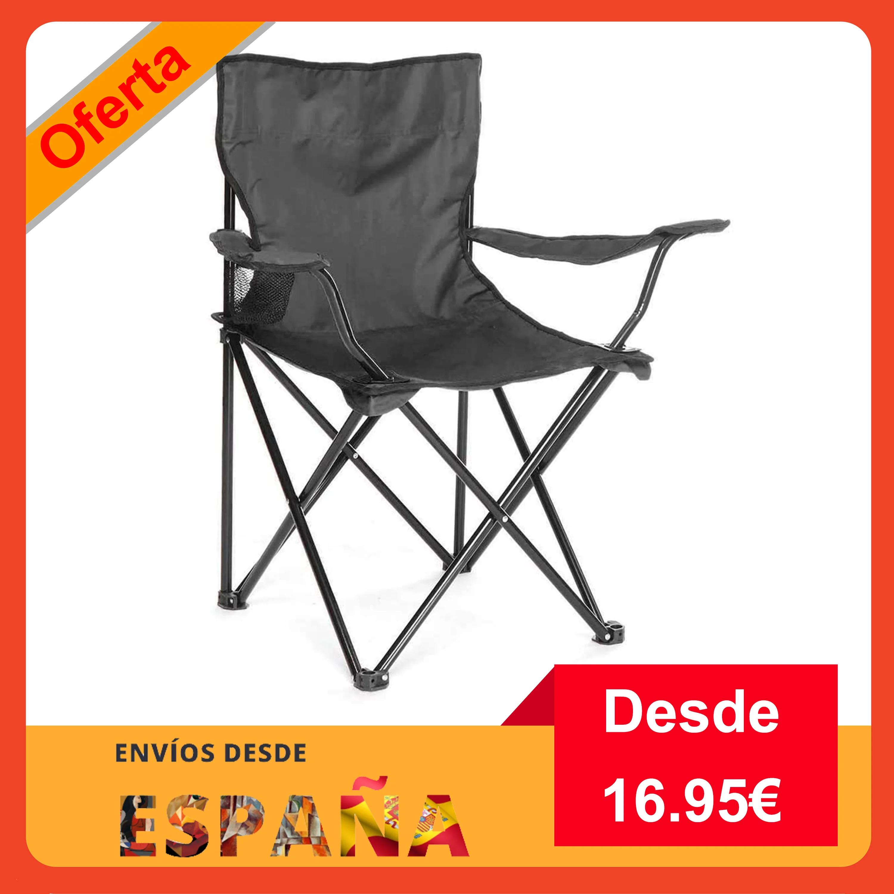 Ультралегкий портативный складной стул для кемпинга сиденье рыбалки барбекю