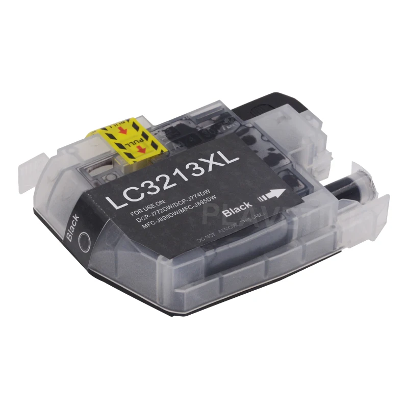 Чернильный картридж Plavetink LC3213 XL совместимый для принтеров Brother LC 3213 с чернилами на