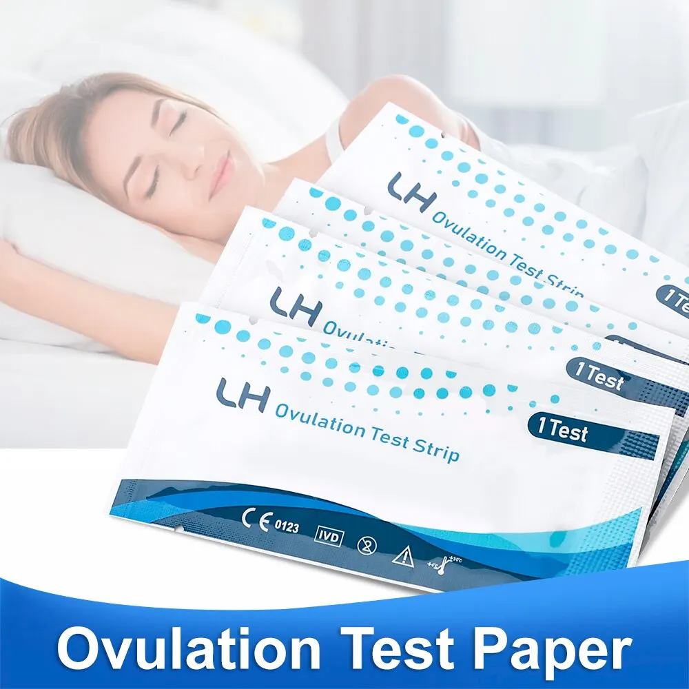 20PCS LH Test Strips Self-test Ovulation Test Home Teste Embarazo Grossesse Pregnancy Rapid Test Detection Ship Fast Delivery