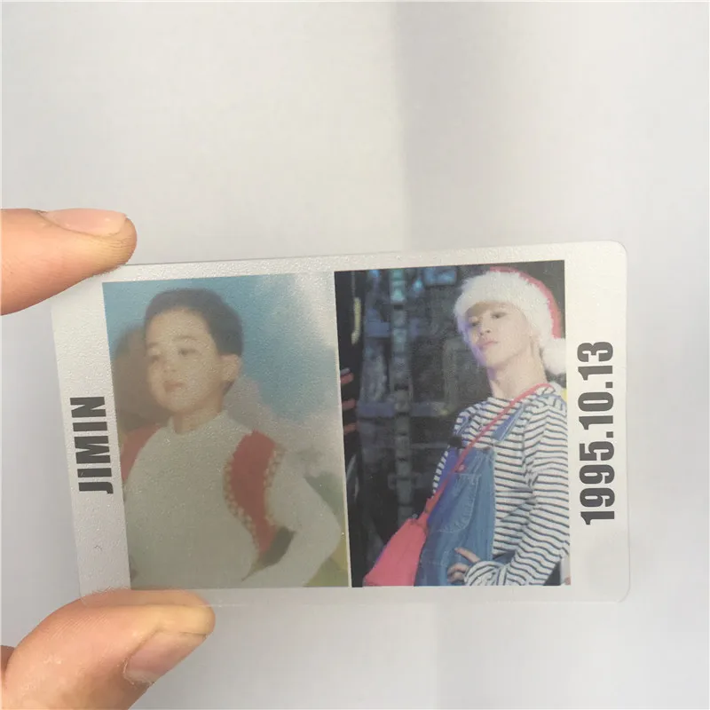 7 шт./компл. Kpop Bangtan мальчики день рождения Ablum ПВХ Lomo карта детство фото JIMIN JUNGKOOK SUGA
