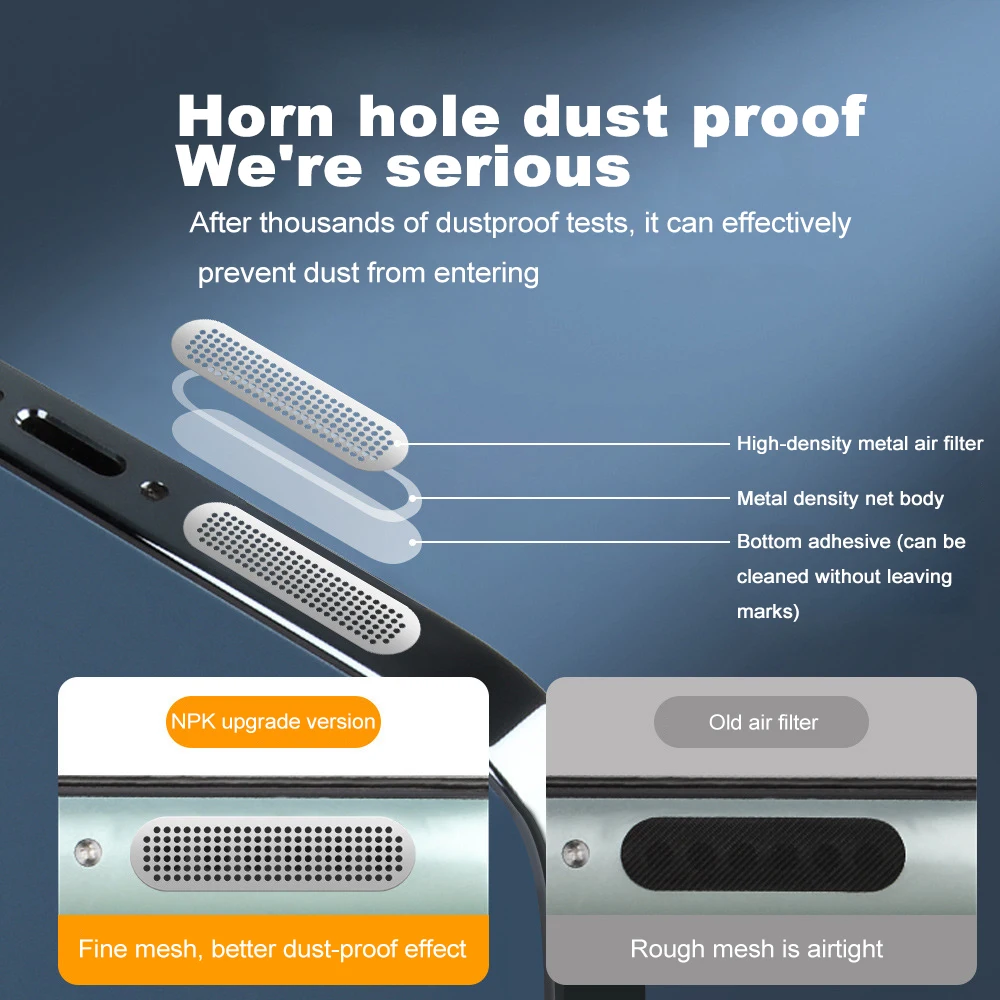 8pcs dust net phone accessories for iphone 13 12 pro max phone speaker earpiece metal dust proof sticker for iphone 13 12 series free global shipping