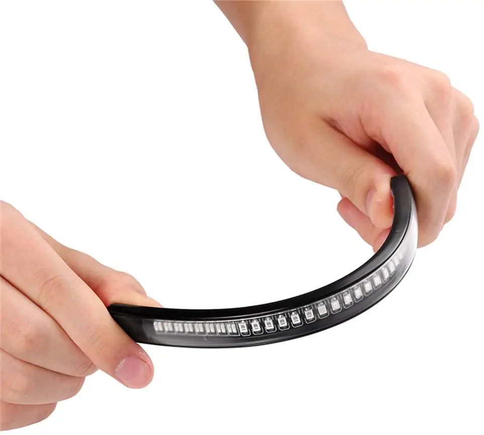 Гибсветильник Светодиодная лента для мотоцикла 48 светодиодов Задний сигнал