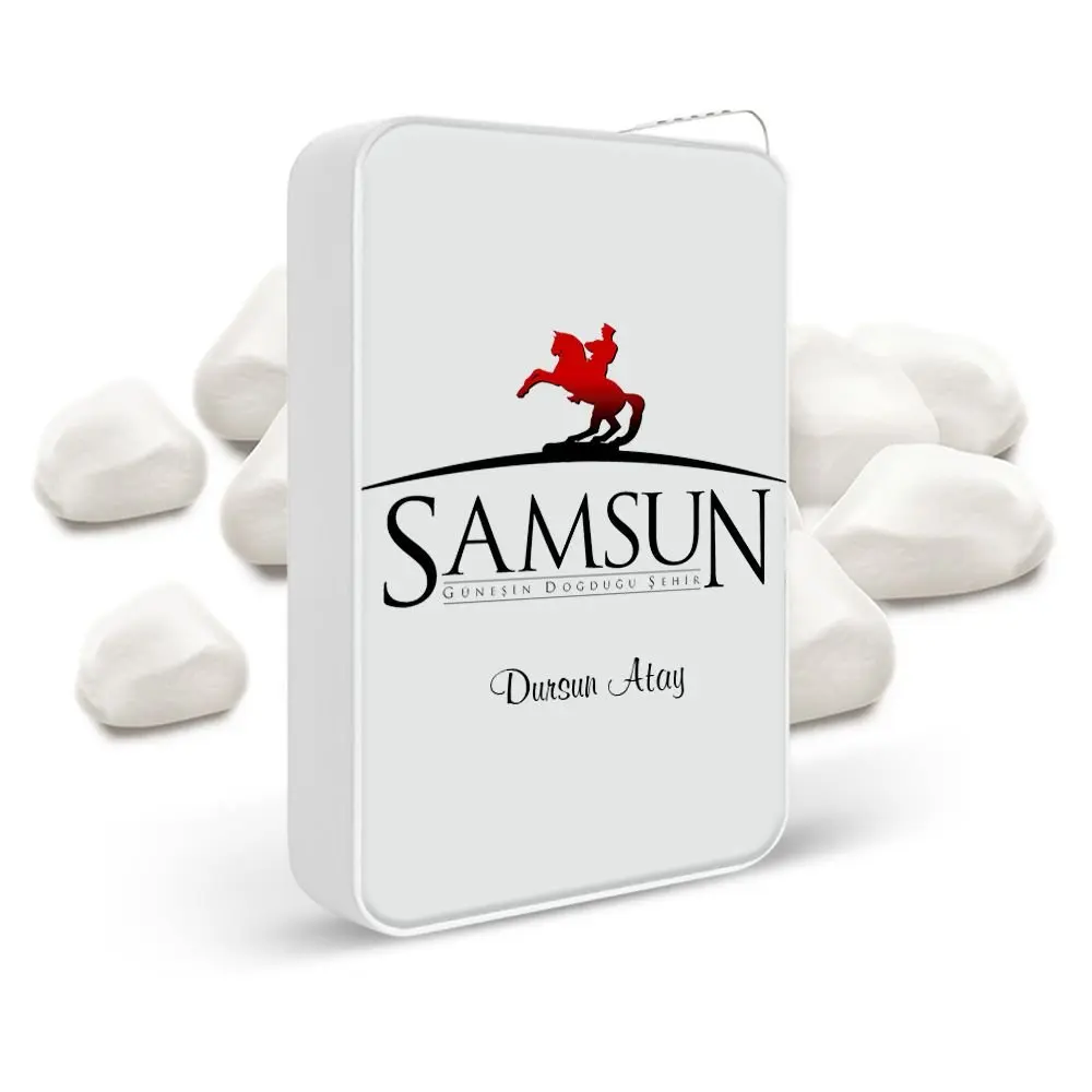 

Персонализированная белая металлическая зажигалка Samsun-001