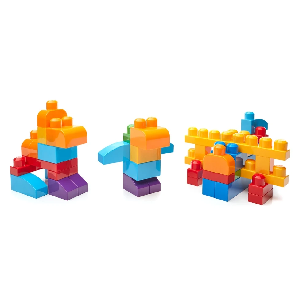 Конструктор Mega Bloks Мой первый конструктор 80 деталей Для мальчиков DCH63 - купить по