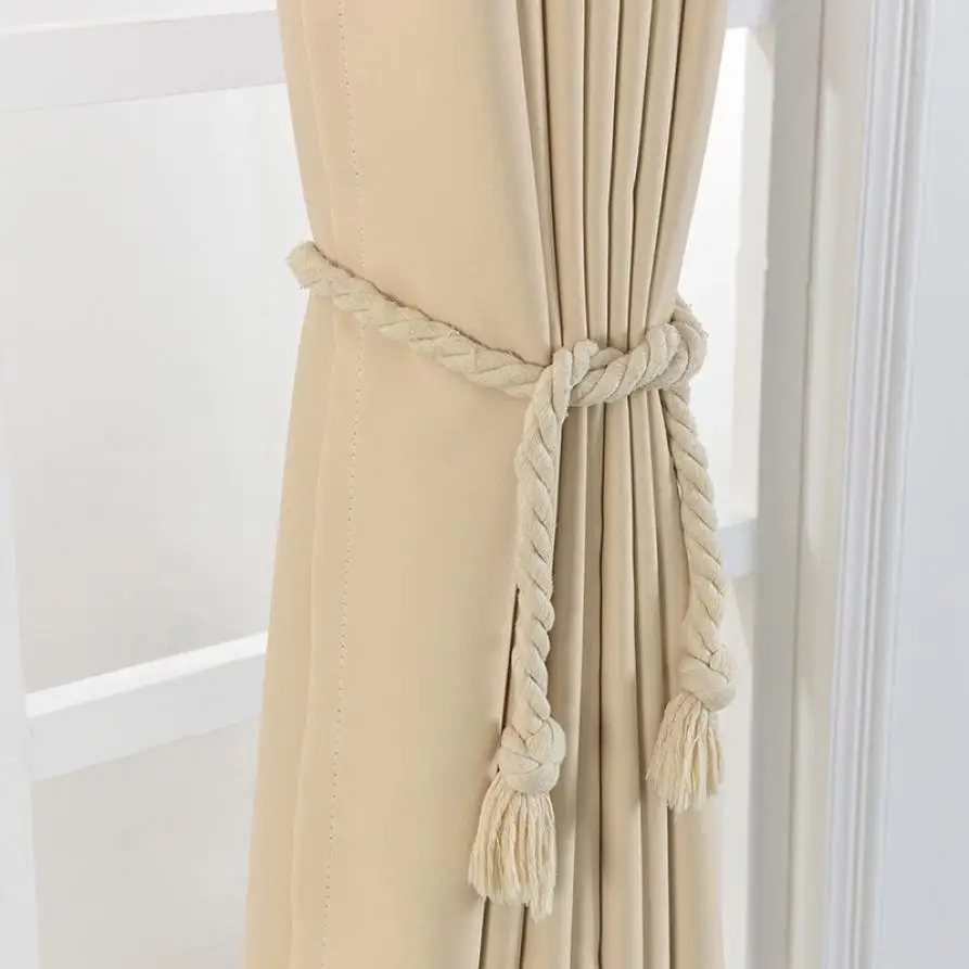 2 шт. пряжки-зажимы для штор из пеньки | Дом и сад