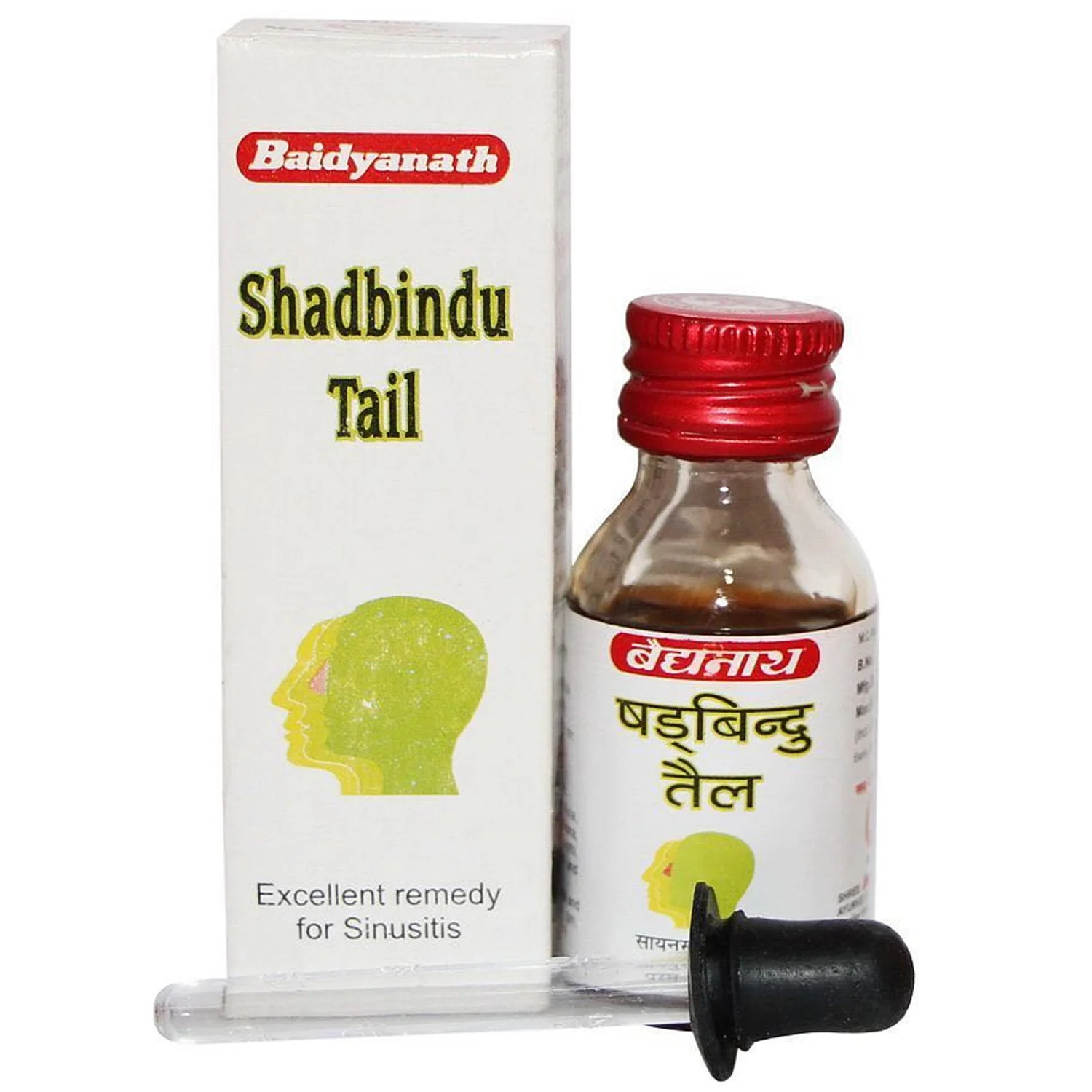 капли в нос Шадбинду (Shadbindu Tail Baidyanath) 25 мл.|Эфирное масло| |