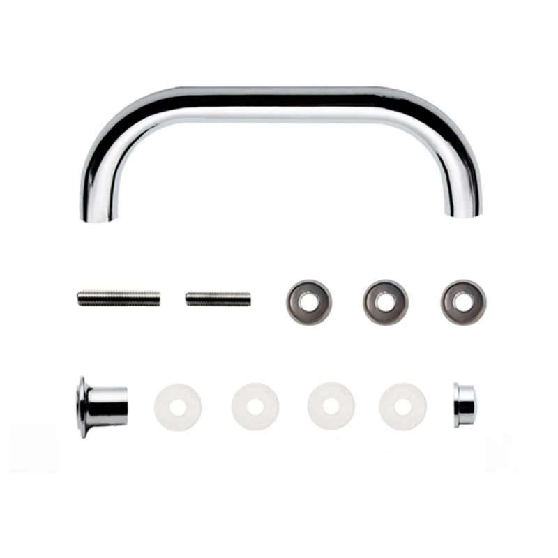 Ручки 2 шт. для двери. Душевая кабина. Для одного и двух отверстий в стекле. Дверные