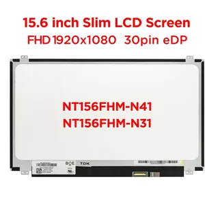 15 6 laptop screen nt156fhm n41 n31 n156hge ea1 b156htn03 0 b156htn03 4 b156htn03 5 b156htn03 8 lcd display 1920x1080 30pin edp free global shipping