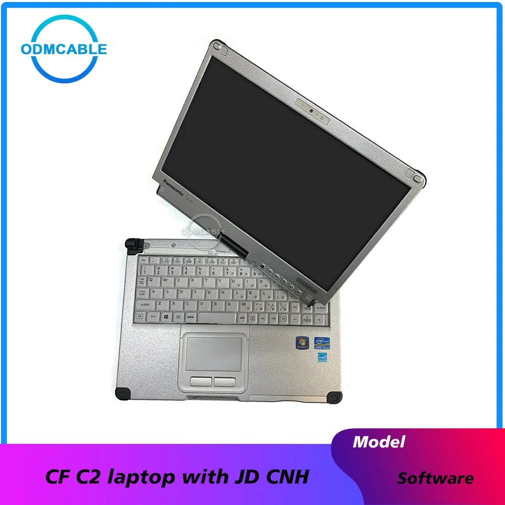 

CF C2 laptop with Service Advisor Edl 5.2 AG diagnostic software Agriculture with CNH est 9.3V New Holland Electronic Service