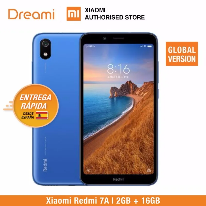 Глобальная версия Xiaomi Redmi 7A 16 ГБ rom 2 ram (абсолютно новая/запечатанная) 7a gb телефон