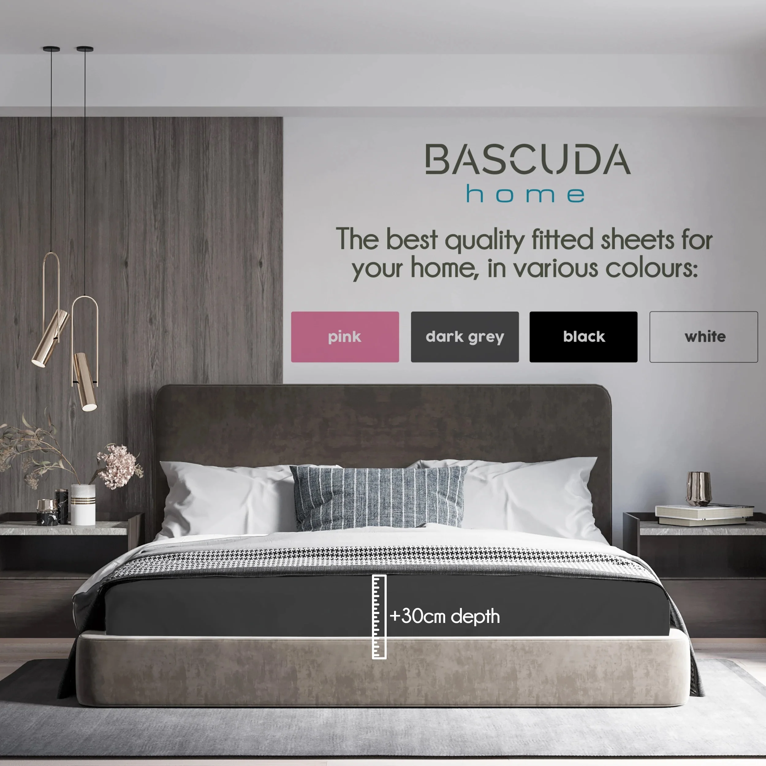 

Простыня Bascuda однотонная, 100% хлопок, 90x200 см