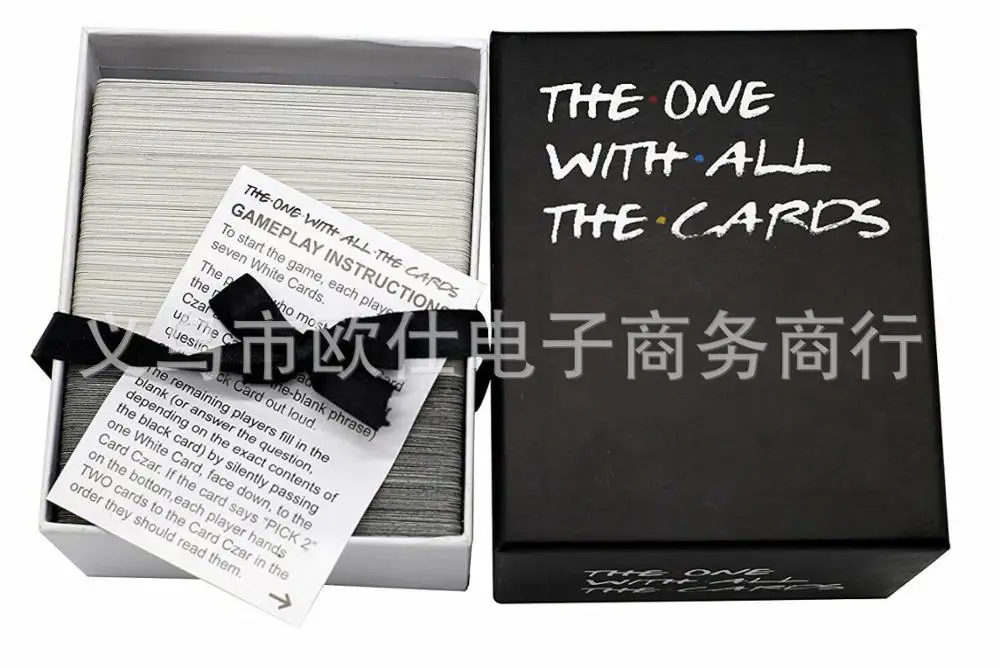 Новая карта The One со всеми картами английская версия против настольной игры |