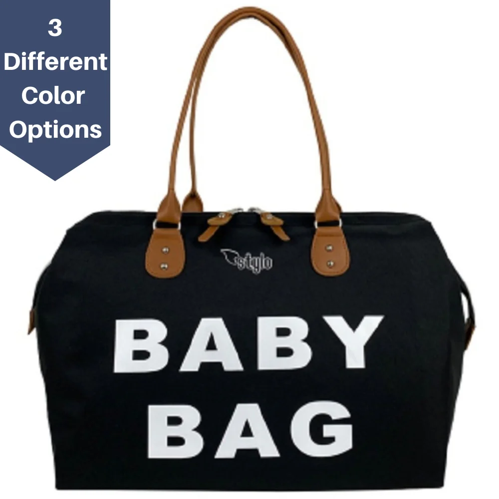 

2022 Baby Diaper Bag Mommy Bags for Hospital Functional Large Baby Diaper Travel Bag for Baby Care Baby Tote Bag For Mothers