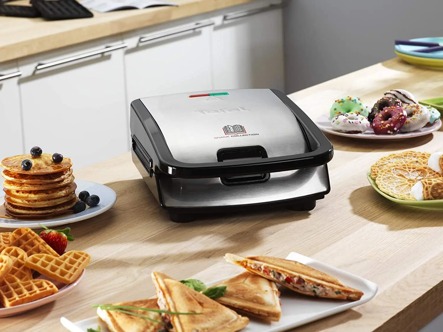 Сэндвичница TEFAL SW852D12 Snack Collection 2 в 1 | Бытовая техника