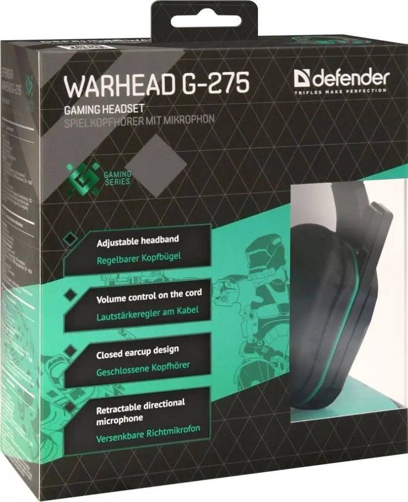 Компьютерная гарнитура Defender WARHEAD G-275 | Электроника