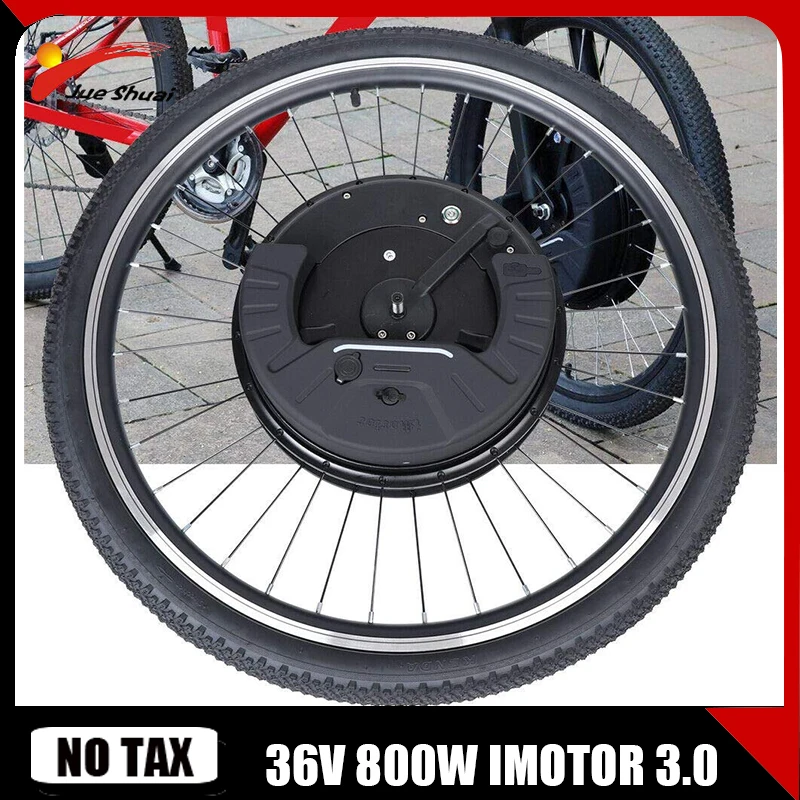 All in One Imotor 3 E-Bike Conversion Kit Electric Front Wheel 20 / 24 / 26 / 27.5 / 28 / 29 / 700c inch Front Bicycle Hub Motor