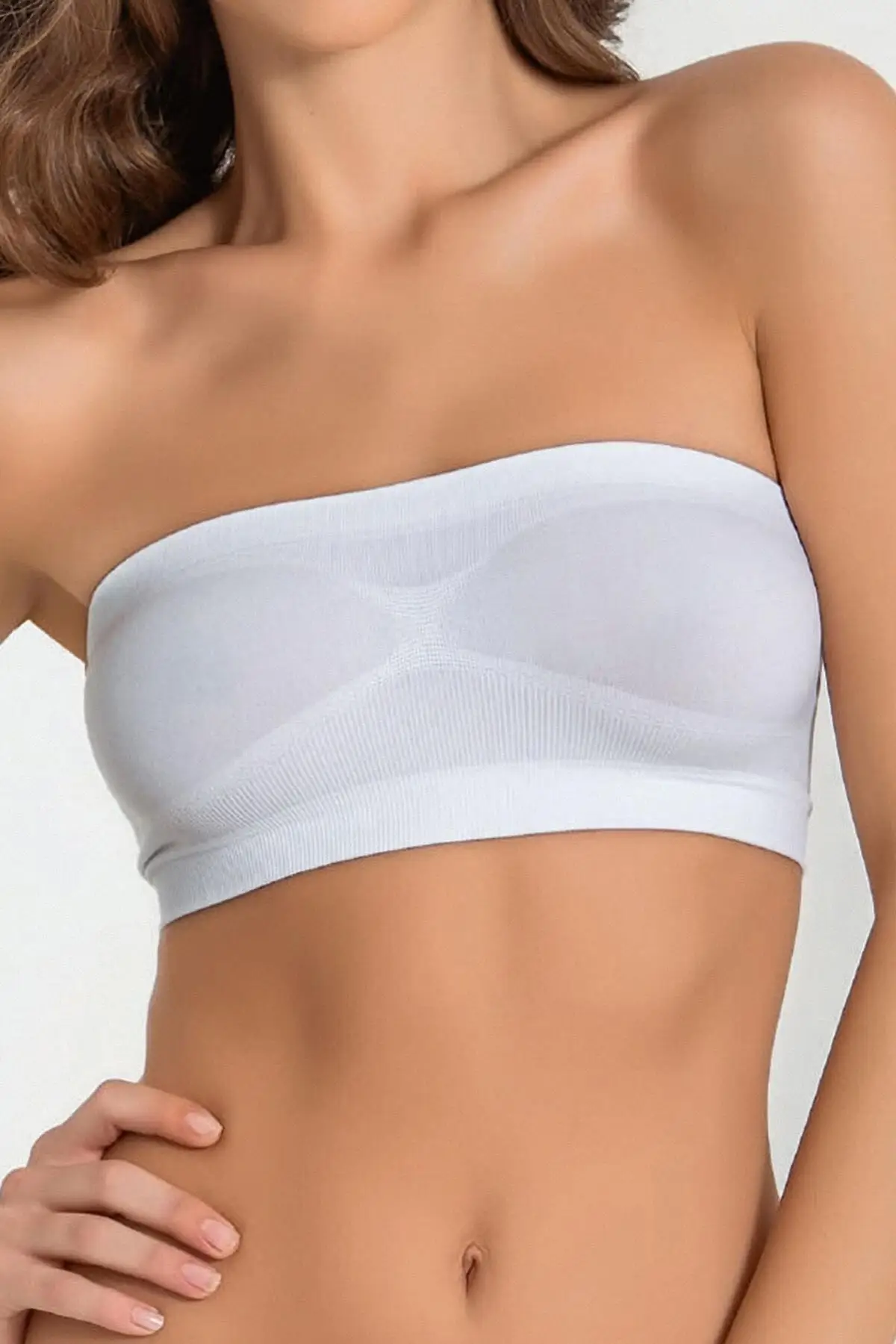 

Women's Bra Wireless Capless Strapless Seamless Laser Cut Bra Sports Fitness Yoga Plates Training Bra