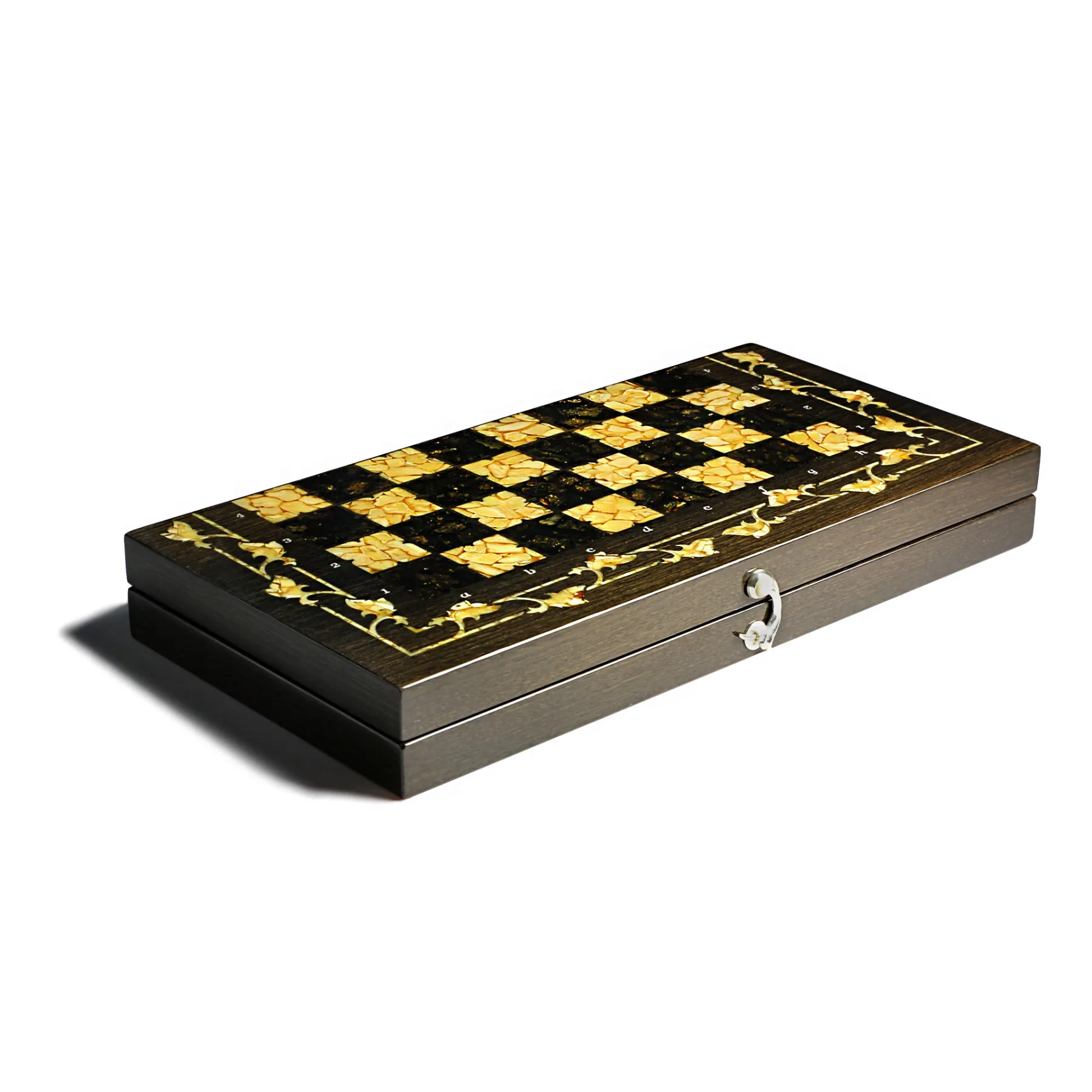 Шахматы с янтарем &quotГотика&quot дуб|Индивидуальные Серьги| |