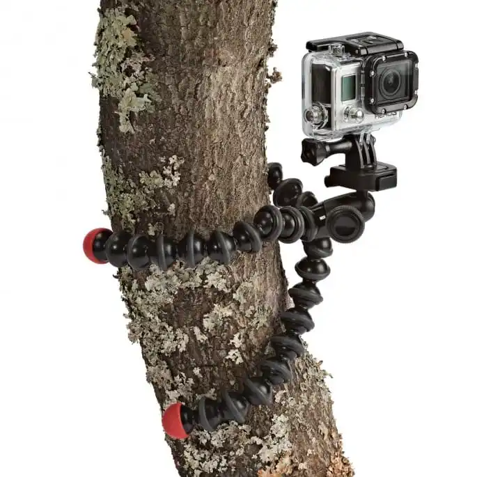 GorillaPod для фото и GoPro камер Action Tripod with Mount for (черный/красный)|Штативы| |