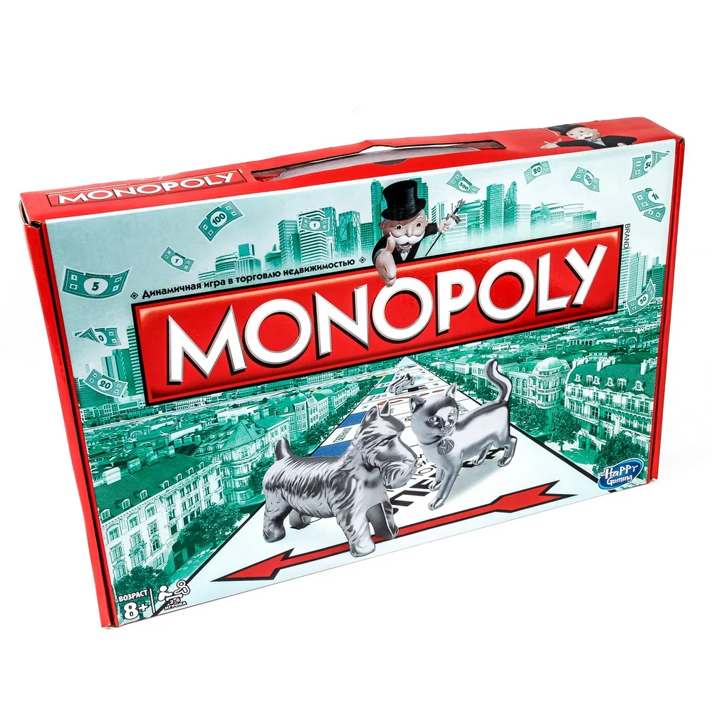 Настольная игра Happy Gaming Monopoly Монополия Классическая|Игры с - Цена: 1 599,00 руб.