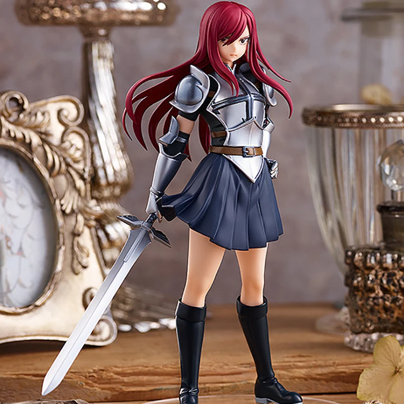 Judai 17 см оригинальный GSC вверх парад Fairy Tail Последний сезон Эрза Скарлет из ПВХ