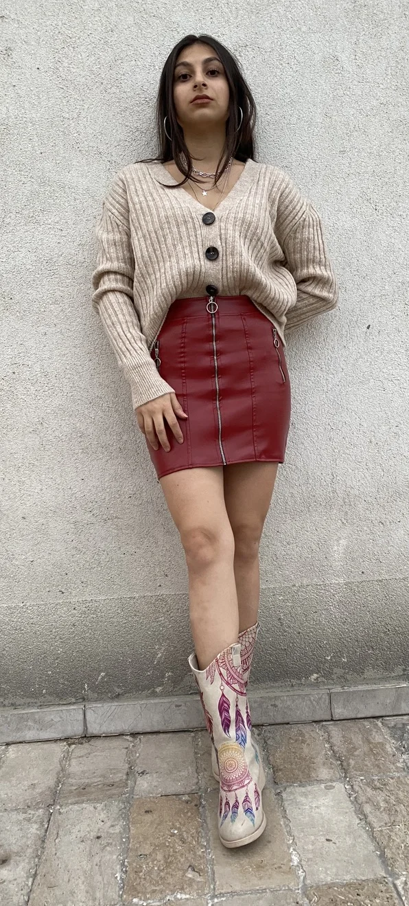 

E2Butik Stone Mesh Detaylı Knitwear Cardigan