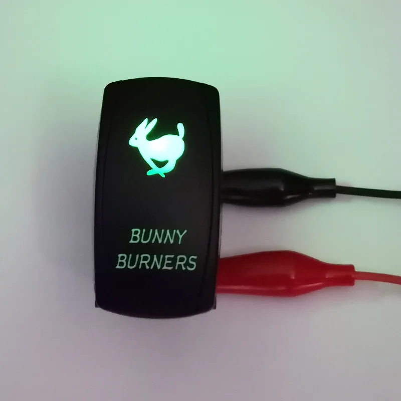 Лазерной гравировкой 12V 24V автомобиль Лодка Грузовик переключатель SPST морской