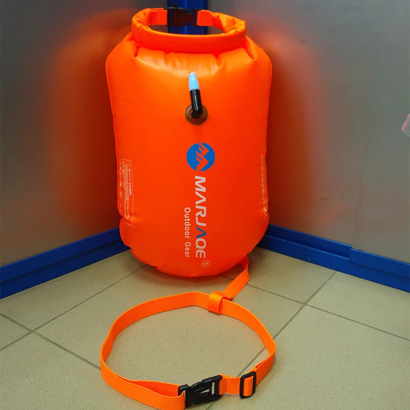 Буй для плавания и триатлона с мешком вещей Swimming buoy | Спорт развлечения