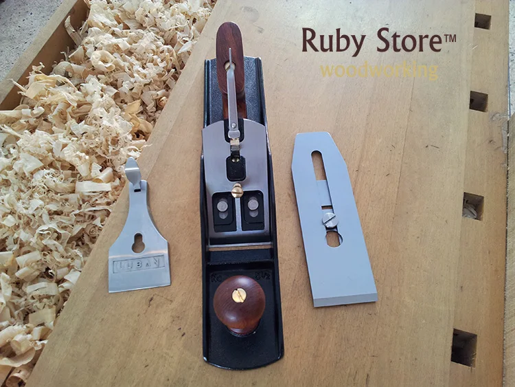 Qiangsheng Luban No.5 1/2 Hand Jointer Plane- Bedrock Pattern, Fine Woodworking Bench Plane