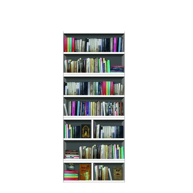 Креативная дверная наклейка книжная дверь книжного шкафа Фреска дверная крышка наклейки на стену для кухни обои обновление Фреска Наклейка Детские домашние декорации