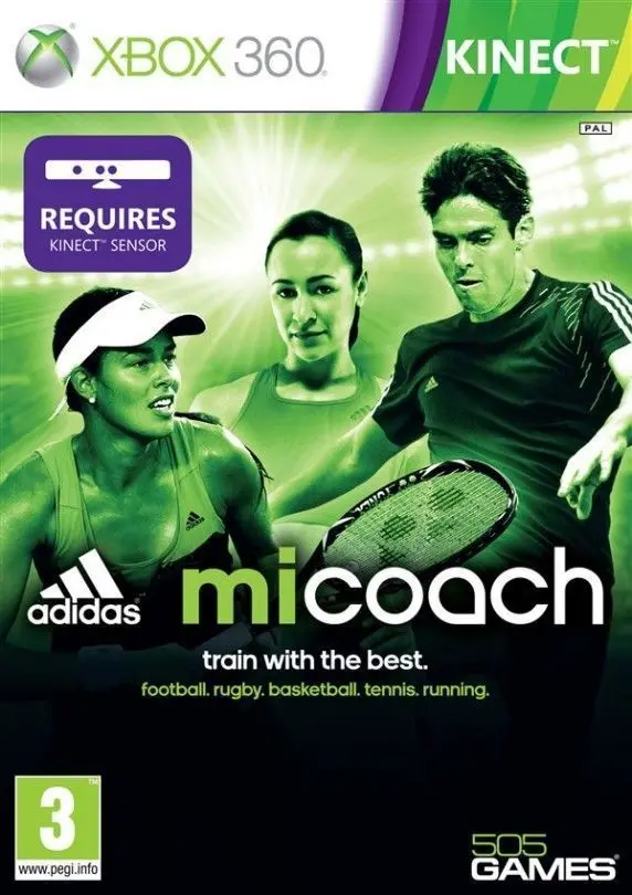 Видеоигра Adidas miCoach для Kinect (Xbox 360)|Игры консолей| |