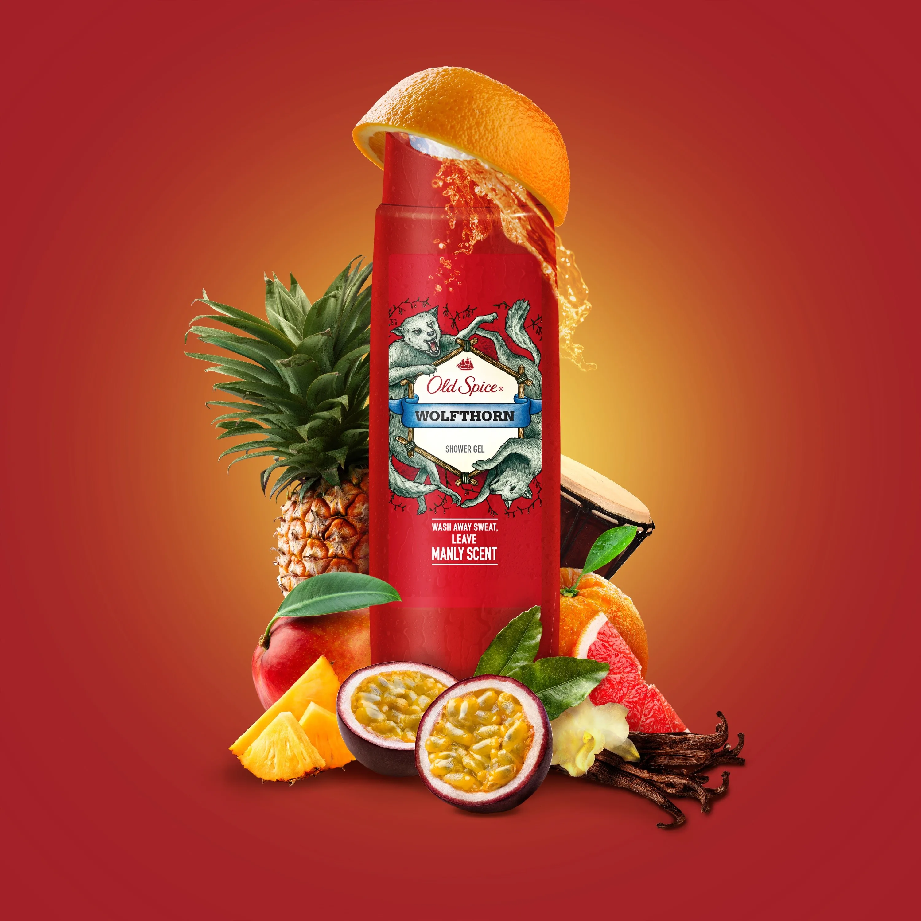 Гель для душа Old Spice Дикий аромат Wolfthorn 400 мл. | Красота и здоровье