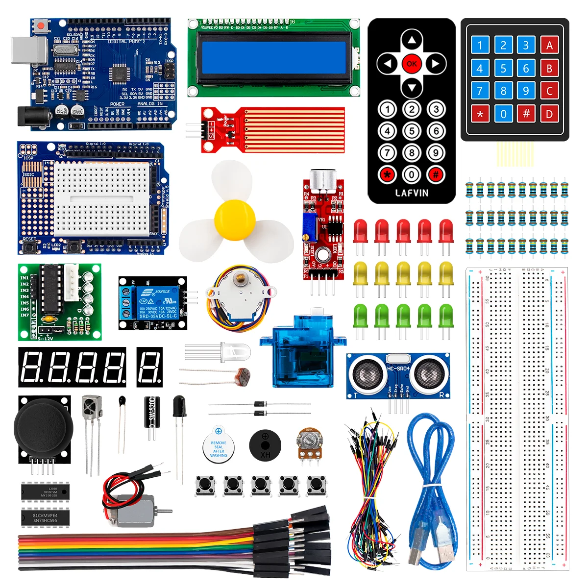 Набор для моделирования arduino uno r3. Arduino starter kit. комплект arduino starter kit. smart home kit for arduino. super arduino.