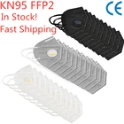 Противотуманная Пылезащитная маска в наличии kn95 5 слоев FFP2 ffp3 респиратор дышащие респираторные маски kn95 маски от пыли