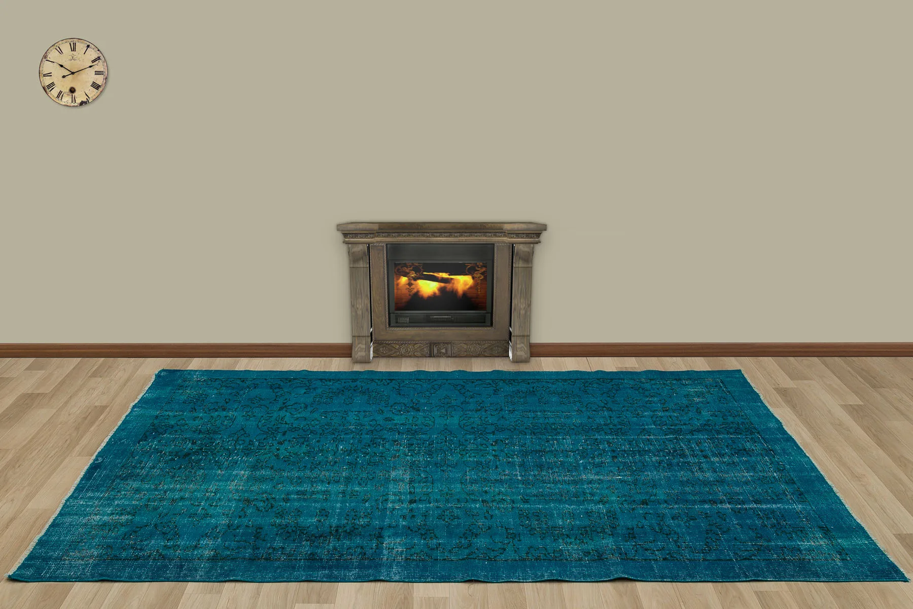 

Hand Woven Tumbled Carpet (7174)151x244