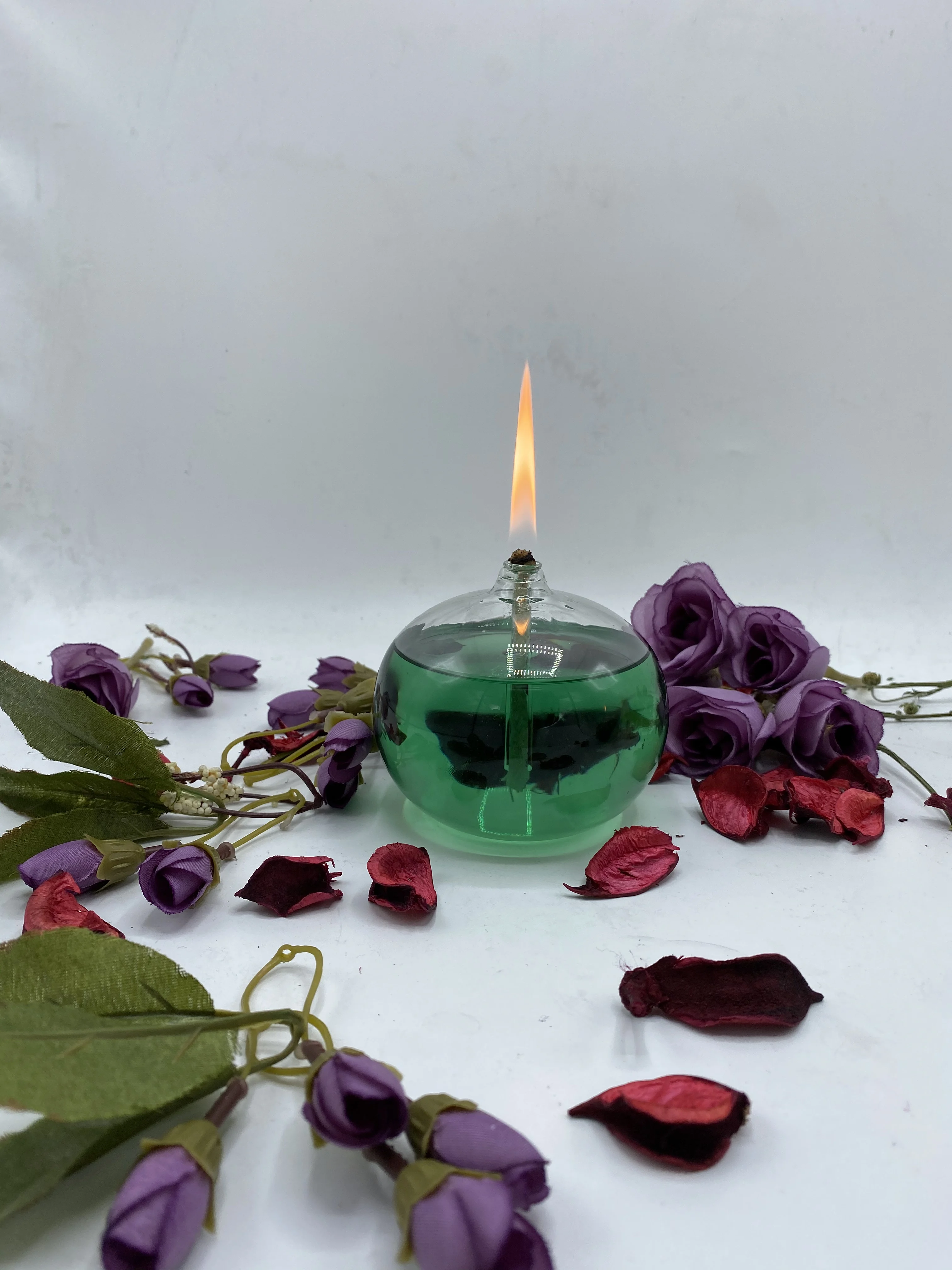 

Balloon Glass Oil Lamp Elegant Kerosene Candle Light Bachelor Party Ideas Bridesmaid Gift Balcony Lantern Blowing Lampion