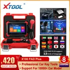 Новейшие Автомобильные диагностические инструменты XTOOL X100 PAD PLUS OBDII, профессиональный программатор ключей X100, сканер с 12 видами специальных функций