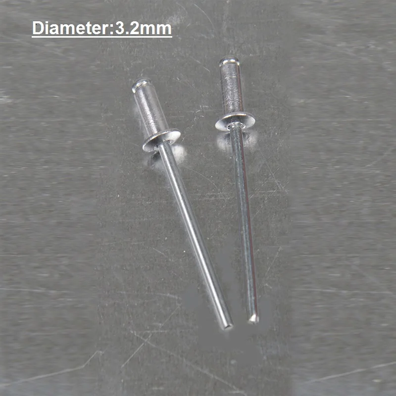 M3.2 * 6 4 мм 1/8 20 шт. поп заклепки Rivetti алюминиевая стальная купольная головка