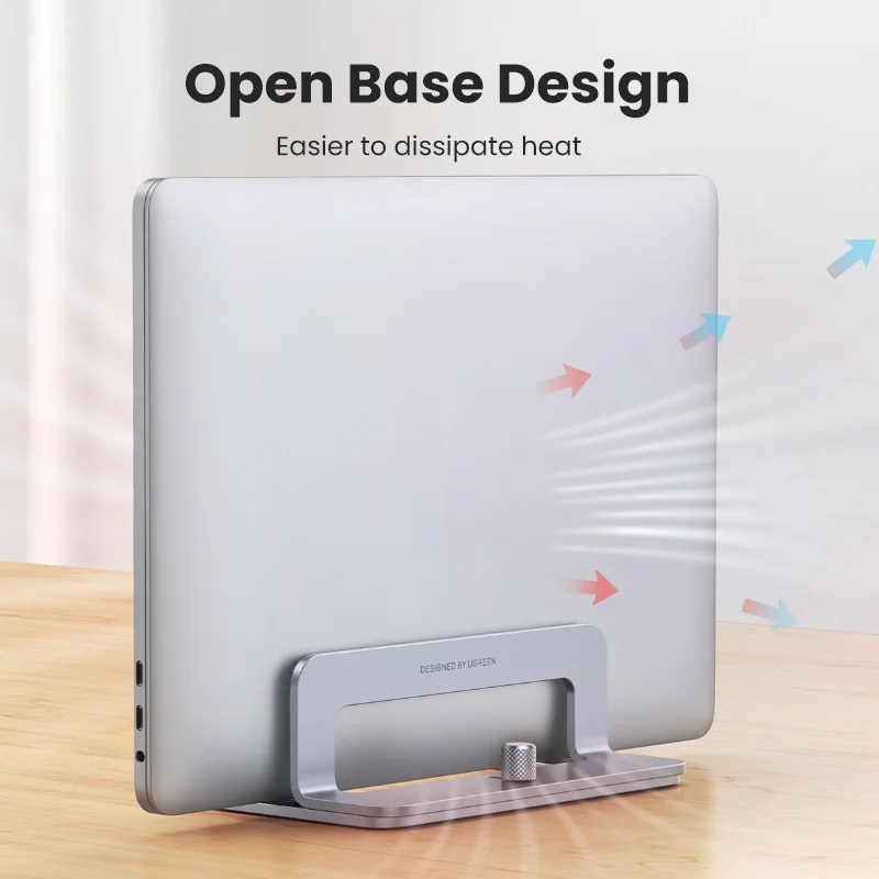 UGREEN вертикальная подставка для ноутбука держатель MacBook Air Pro алюминиевая складная
