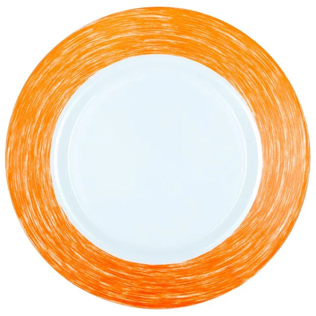 Тарелка обеденная стеклянная 24 см &quotColor Days Orange&quot Luminarc круглая L1512 |