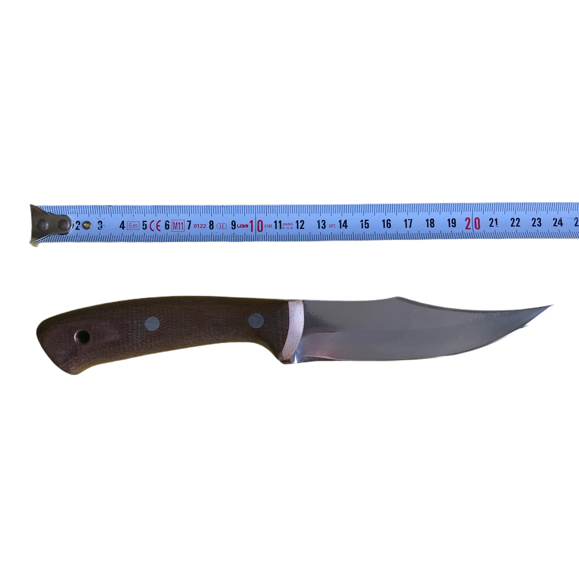 

Personalized handmade knife 4116 heat treated stainless steel with fiber haft and special case no:4 Hunting