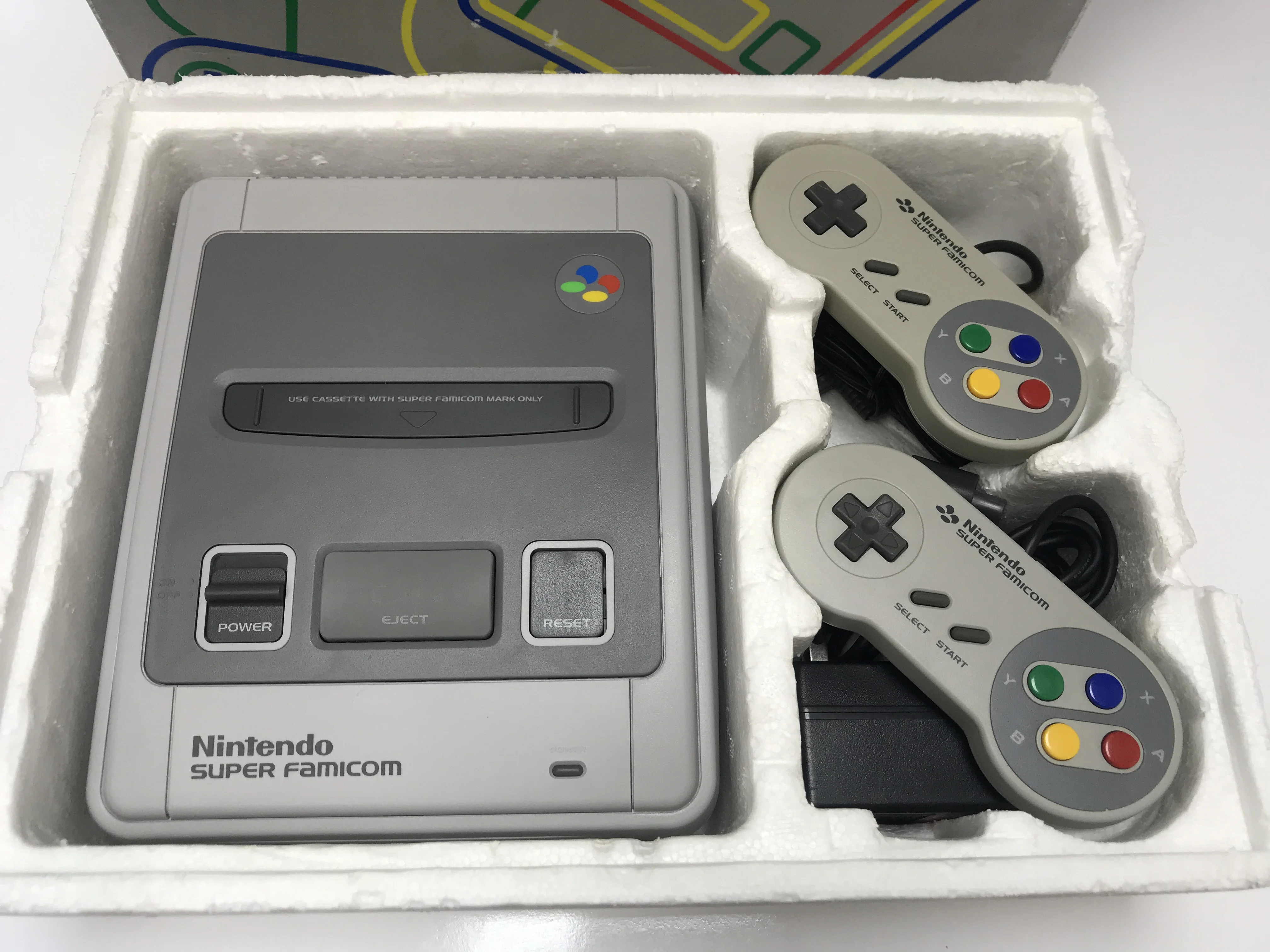 Super Famicom SNES (HVC 002) оригинальная консоль|Игровые консоли| |